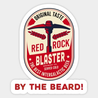 Deep Rock Galactic Red Rock Blaster Sticker